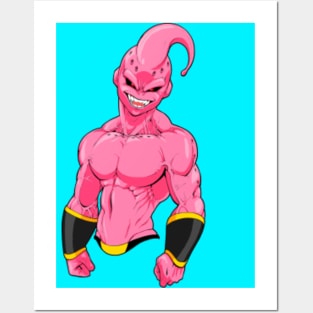 Majin Boo, Majin Buu Poster for Sale by dazuma-art