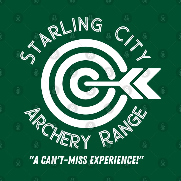 Starling City Archery Range (white) by Damn_Nation_Inc