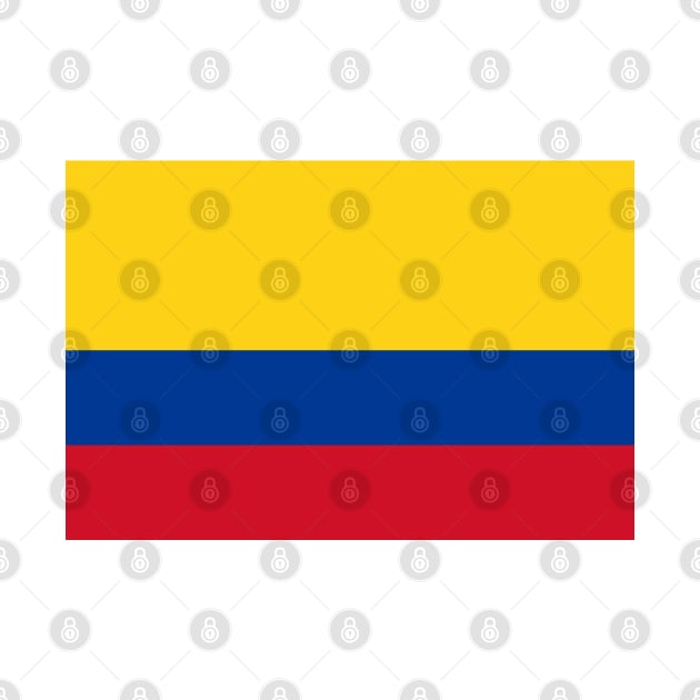 Flag of Colombia by COUNTRY FLAGS