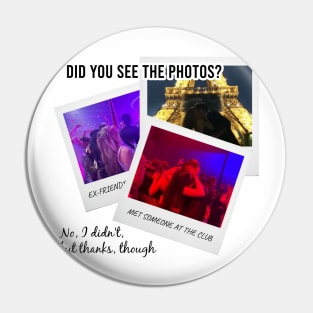 Did you see the photos? | Paris Taylor Swift Midnights album 3AM edition Pin