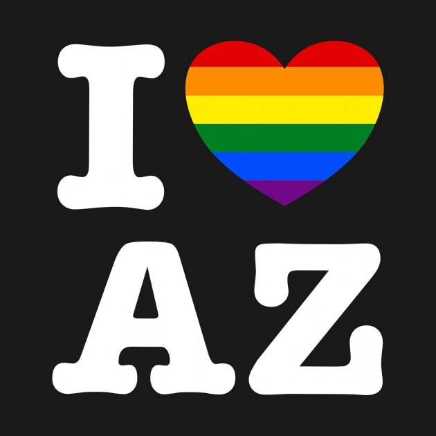 Arizona Pride - I Love Arizona by winwinshirt