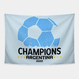 Argentina Football Champions 2022 Tapestry