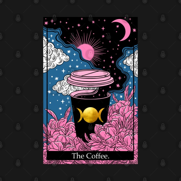 Tarot card the Coffee by OccultOmaStore