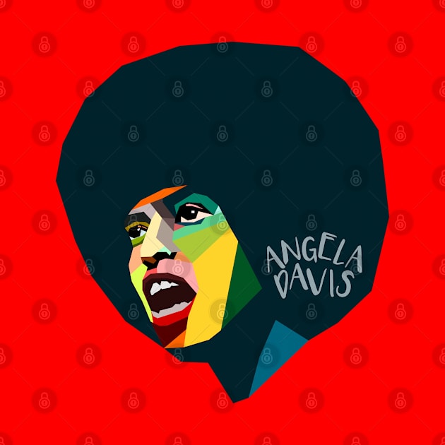 Angela Davis by Gilisuci