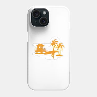 Surfers Beach Phone Case