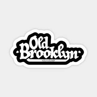 Old Brooklyn White Magnet