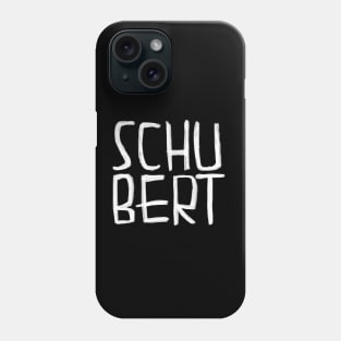 Classical Composer, Franz Schubert. Phone Case