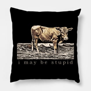 I May Be Stupid Pillow