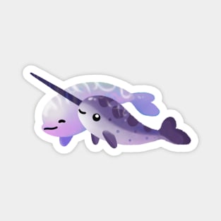 Beluga and Narwhal Magnet