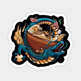 Ramen Dragons wave Magnet