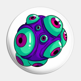 Ball of Eyes Pin