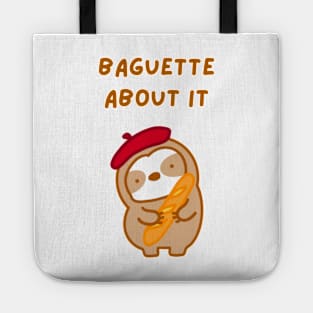 Baguette About It French Baguette Sloth Tote