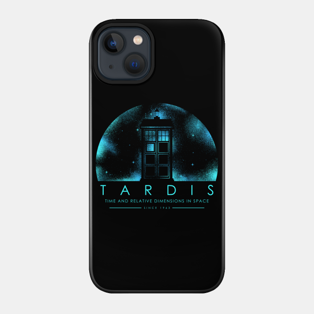 Tardis - Time And Relative Dimensions In Space - Doctor Who - Phone Case