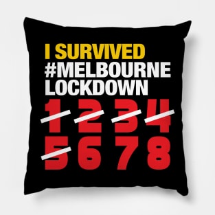 #Melbourne Lockdown 5 Pillow