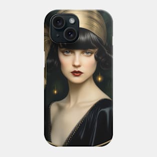 Vintage Holiday Glamour: A 1920s Christmas Phone Case