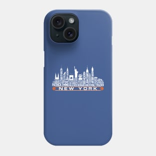 New York Basketball Team All Time Legends Phone Case