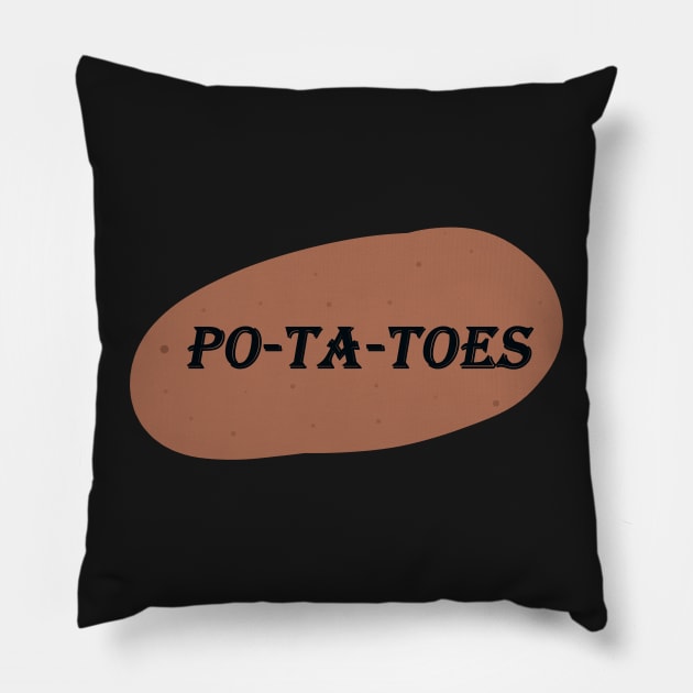 POTATOES ! PNG Pillow by Archana7