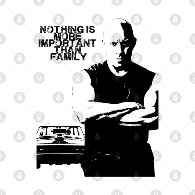 Dominic Toretto by Alex Drawn