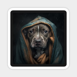 Very Sad Pit Bull Magnet