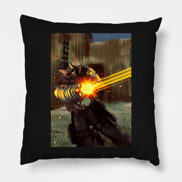 Barret Pillow by Saoghal