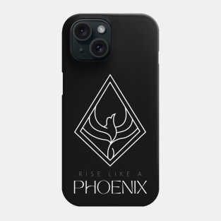 Rise like a Phoenix design art for T-Shirts Phone Case