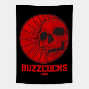 skull red buzzcoks Tapestry