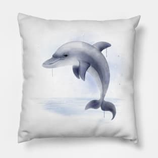 Smiling dolphin Pillow