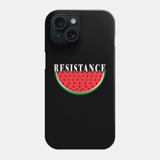 RESISTANCE Watermelon - Back Phone Case