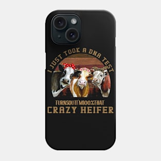 DNA CRAZY HEIFER Phone Case