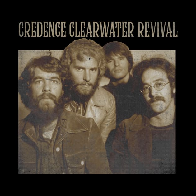 Creedence Clearwater Revival Grunge by LegendDerry