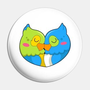 Parrot Love Pin