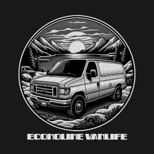 Econoline Vanlife minimalism T-Shirt