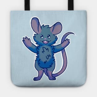 Mouse- crayon texture Tote