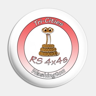 RS 4x4s Round Logo Pin