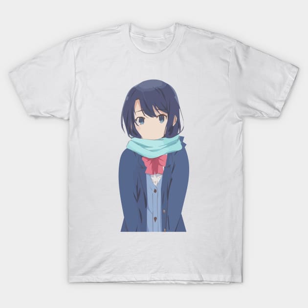 Adachi to Shimamura - Adachi Sakura and Shimamura Hougetsu - Anime -  T-Shirt