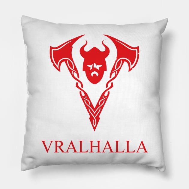 Verasity VRALHALLA Vikings Crypto Pillow by thedoomseed