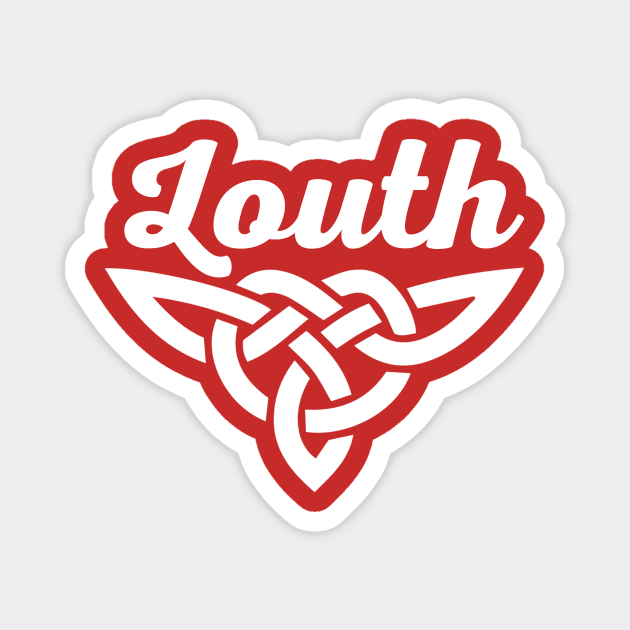 County Louth, Celtic Irish Magnet by TrueCelt