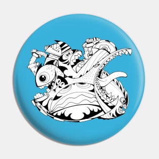 Sharptooth Squiggle Pin