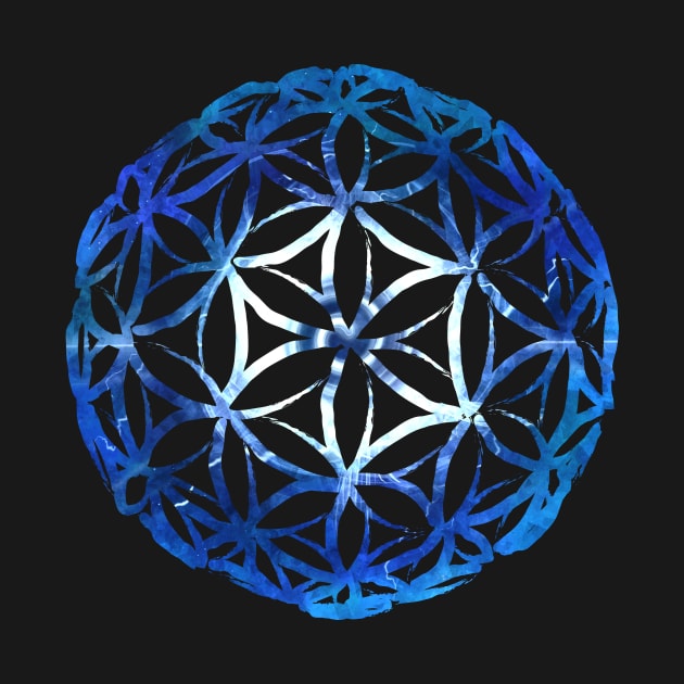 Flower Of Life Sphere Sacred Geometry by Foxxy Merch
