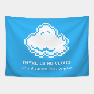 There Is No Cloud - 8 bit Tapestry