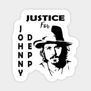 Justice For Johnny Deep Magnet