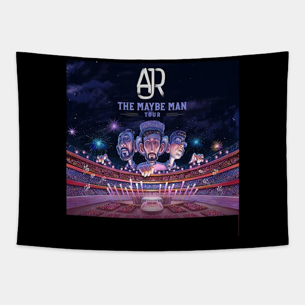 AJR The Maybe Man Tour 2024 Tapestry by Kardio