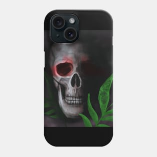 Dark skull aesthetic Phone Case