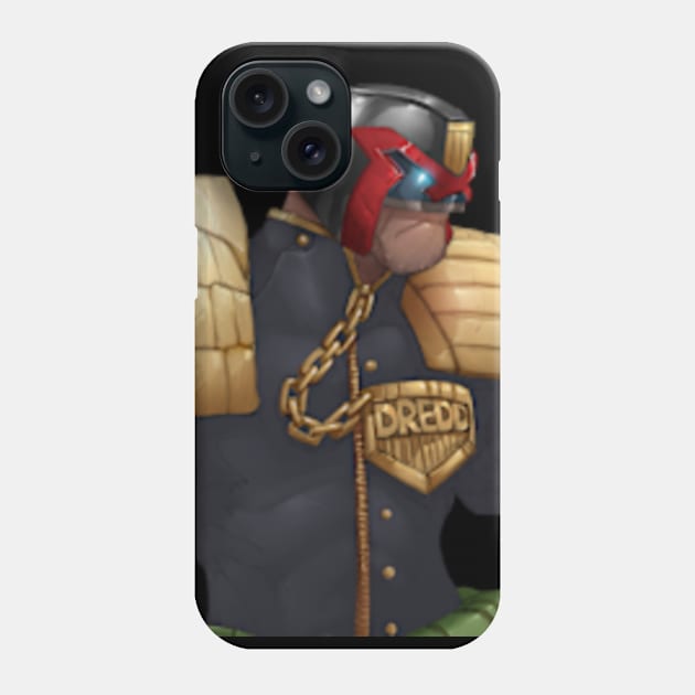 I am the Law! Phone Case by RDOWNART