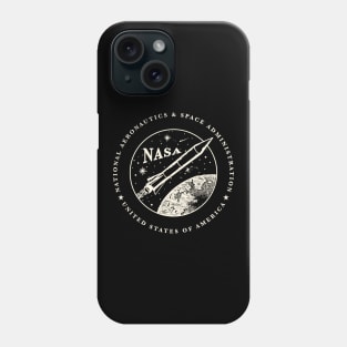 Vintage NASA Seal by © Buck Tee Originals Phone Case