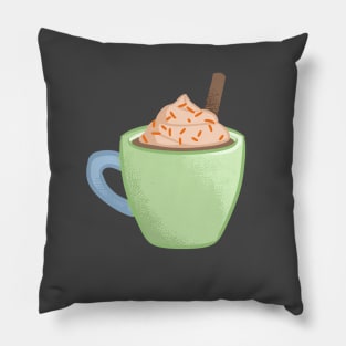 Cute Lovely Cocoa Mug Pillow