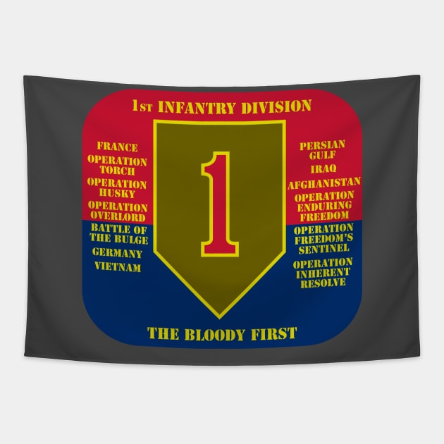 1st Infantry Division Tapestry by MBK