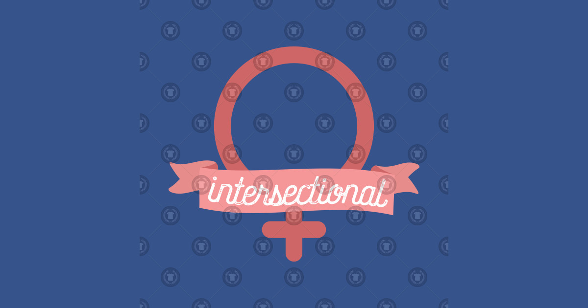 Intersectional Feminist Banner Intersectional Feminist Sticker Teepublic 