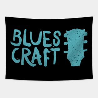 BluesCraft (light on dark) Tapestry