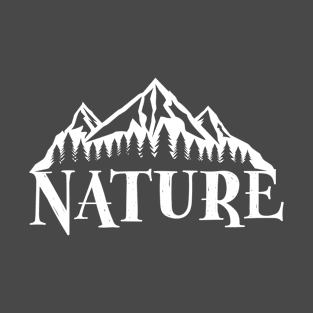 Nature T-shirt mountain design T-Shirt